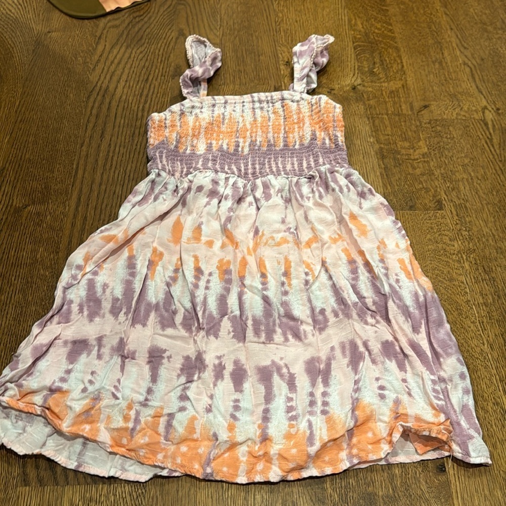 Art Class Girls dress Purple Orange and White Size Large